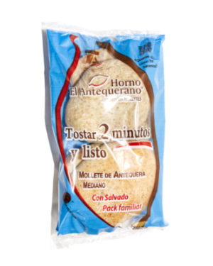 Mollete de Antequera mediano con salvado trigo